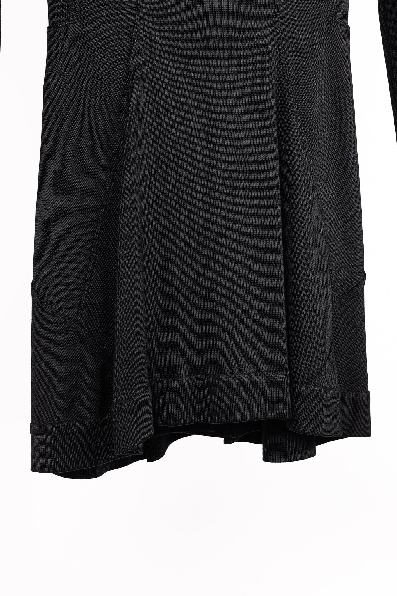 Alaïa Vintage Panelled Black Knit Skater Dress