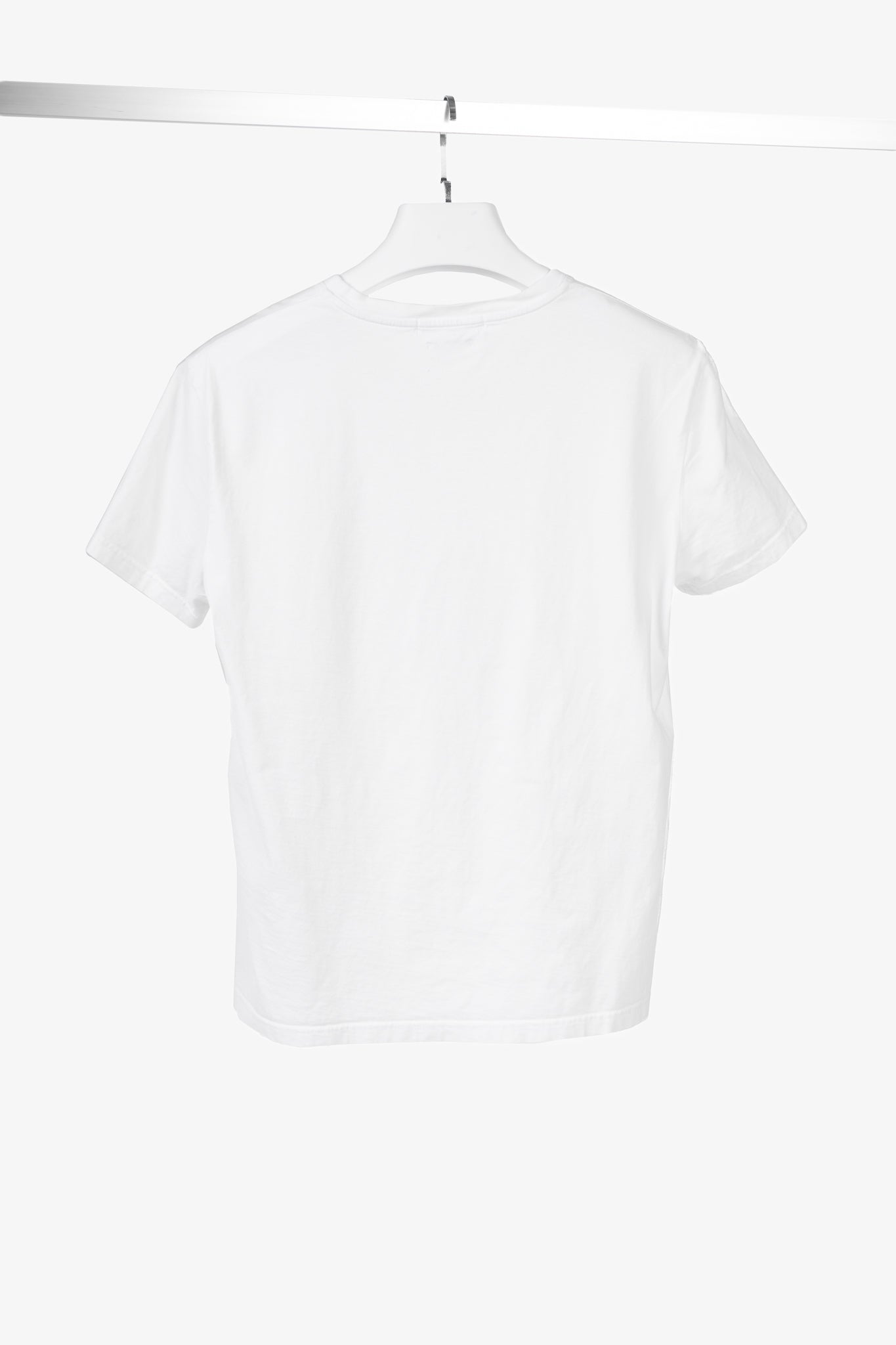 Alexander McQueen White Cotton Jersey Skull-Print T-Shirt