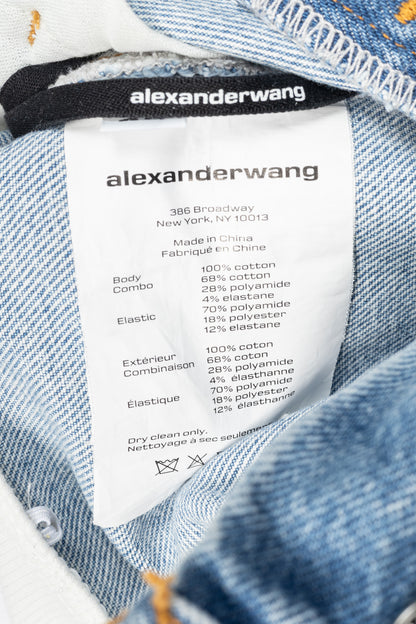 Alexander Wang Pebble Beach Low Rise Straight Jeans
