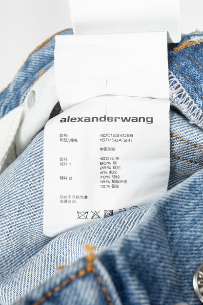 Alexander Wang Pebble Beach Low Rise Straight Jeans