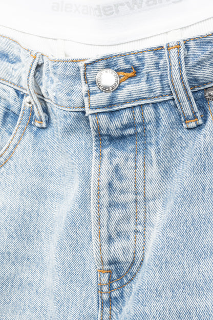 Alexander Wang Pebble Beach Low Rise Straight Jeans