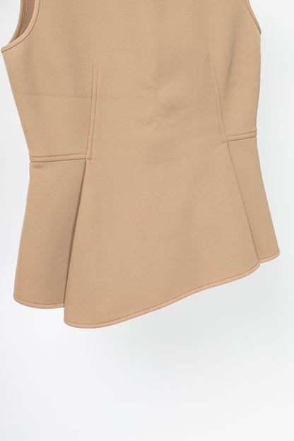 Alexander Wang "Quicksand" Paneled Detail Sleeveless Top
