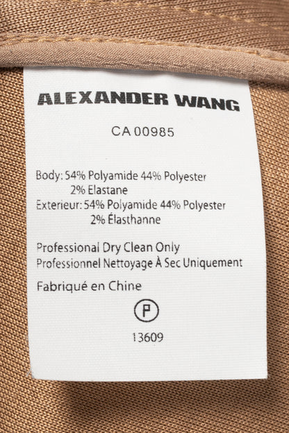 Alexander Wang "Quicksand" Paneled Detail Sleeveless Top