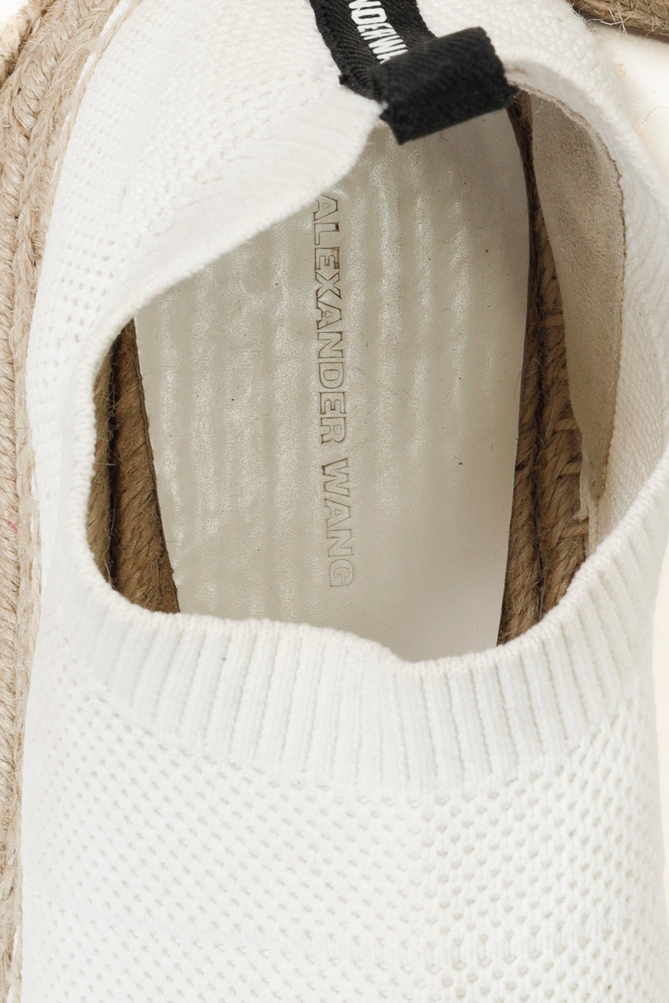 Alexander Wang White Espadrille Sneakers