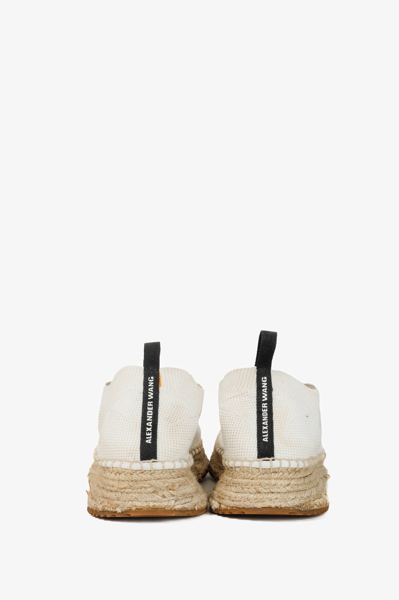 Alexander Wang White Espadrille Sneakers