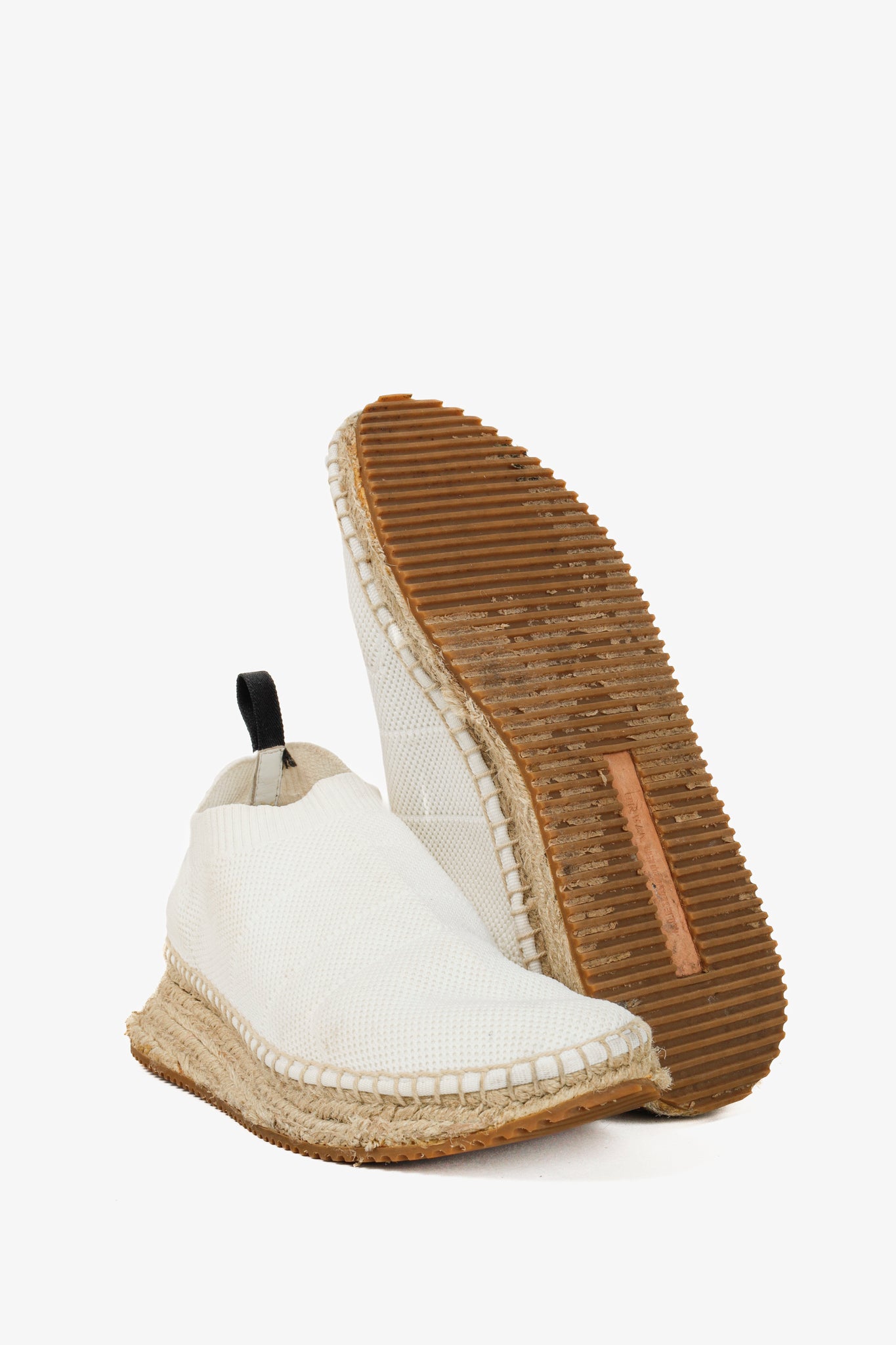 Alexander Wang White Espadrille Sneakers