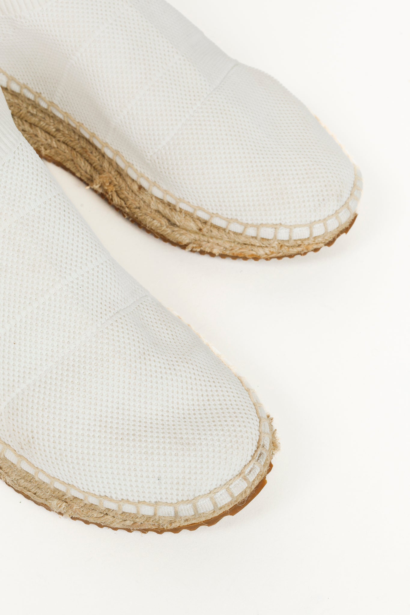 Alexander Wang White Espadrille Sneakers