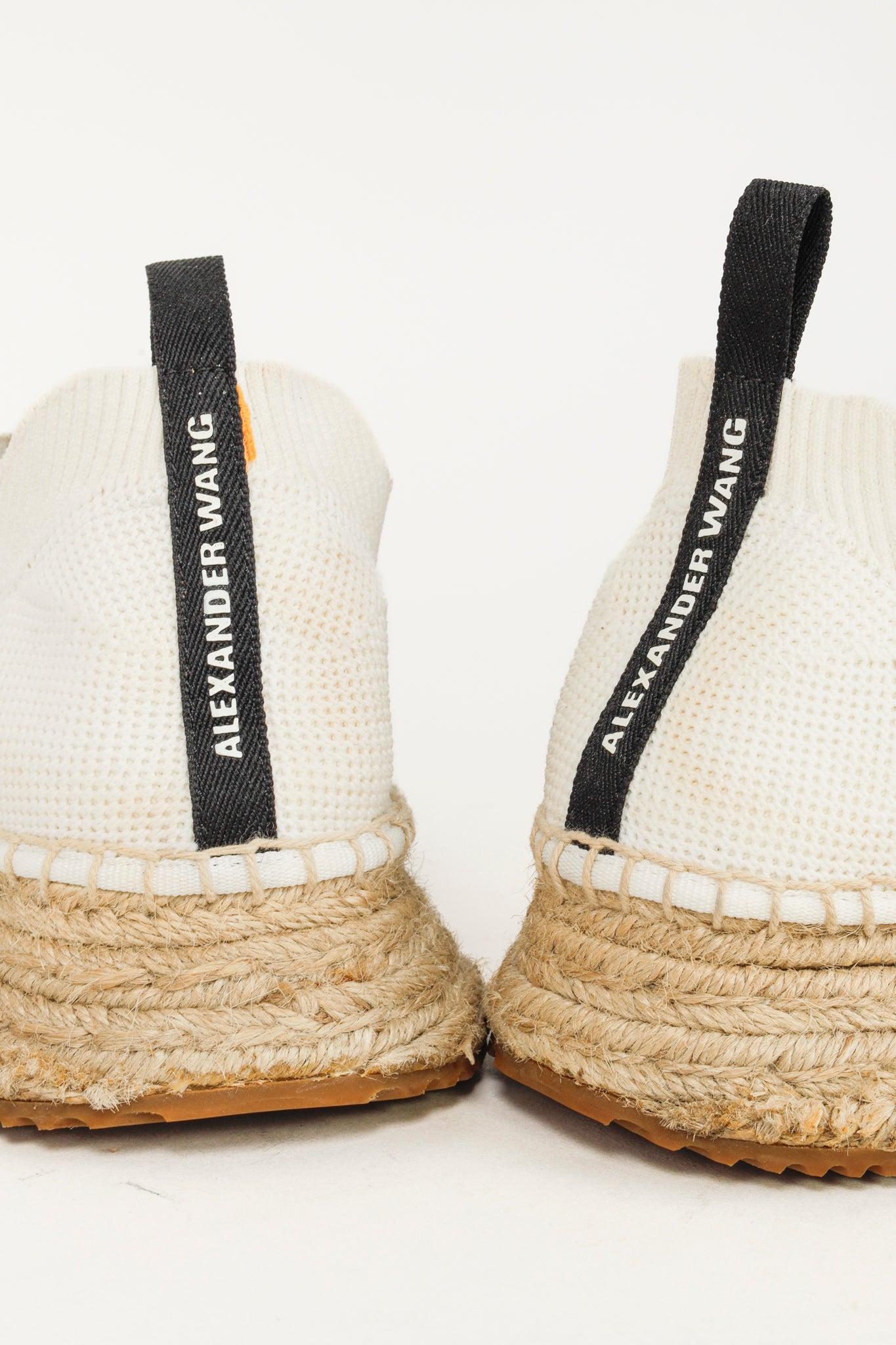 Alexander Wang White Espadrille Sneakers