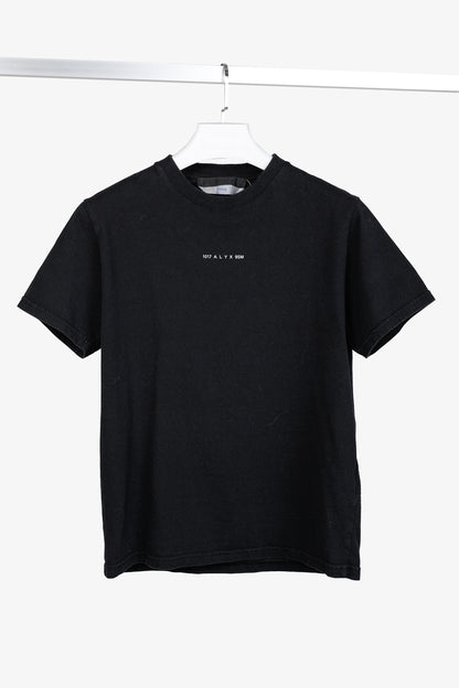 1017 ALYX 9SM AW/20 Black Visual "Reality Systems" Short Sleeve T-Shirt