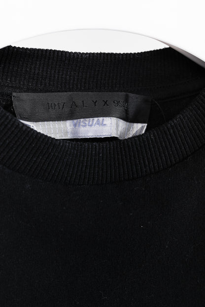 1017 ALYX 9SM AW/20 Black Visual "Reality Systems" Short Sleeve T-Shirt