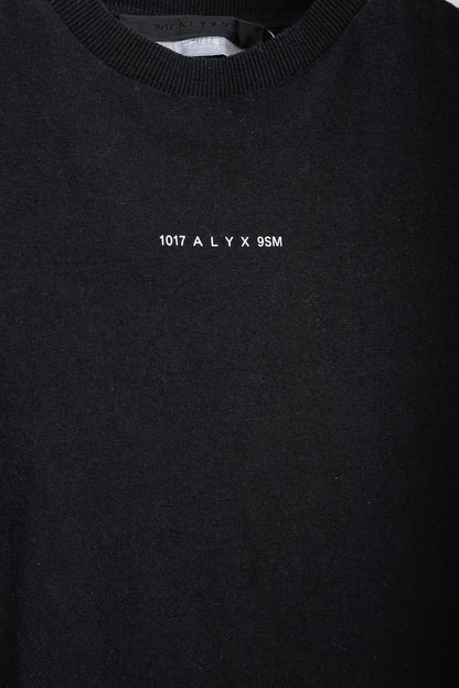 1017 ALYX 9SM AW/20 Black Visual "Reality Systems" Short Sleeve T-Shirt