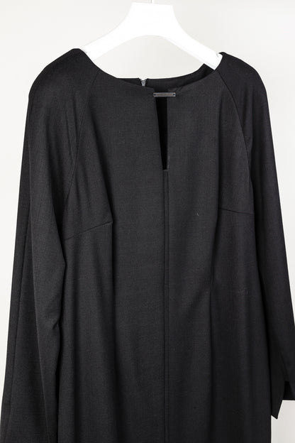 Annette Gortz Calla Black Long Sleeve Shift Dress