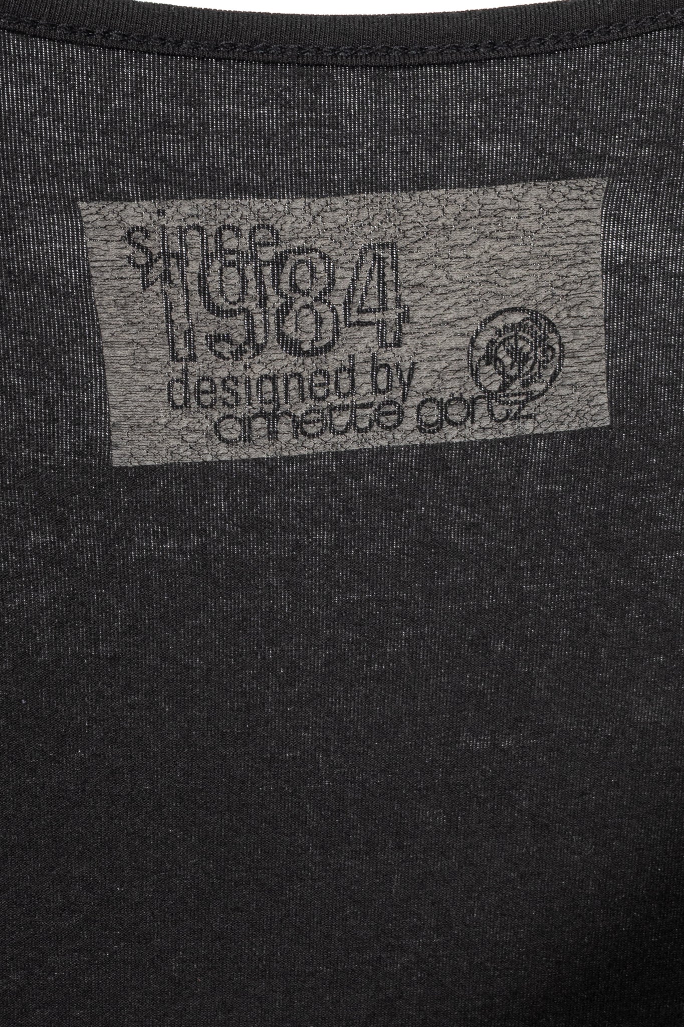 Annette Gortz Faro Black Jersey Drawstring-Hem Tunic
