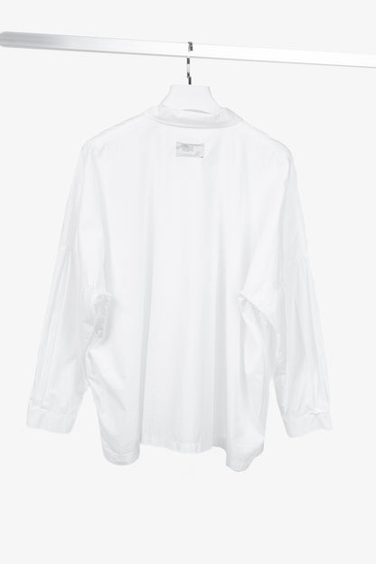 Annette Gortz SS/12 White Oversized Cotton Buttoned Shirt
