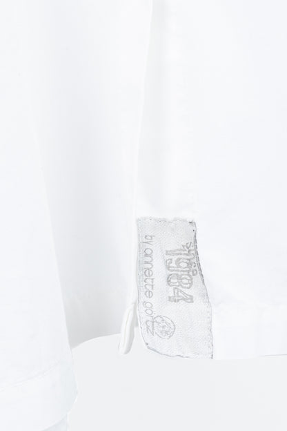 Annette Gortz SS/12 White Oversized Cotton Buttoned Shirt