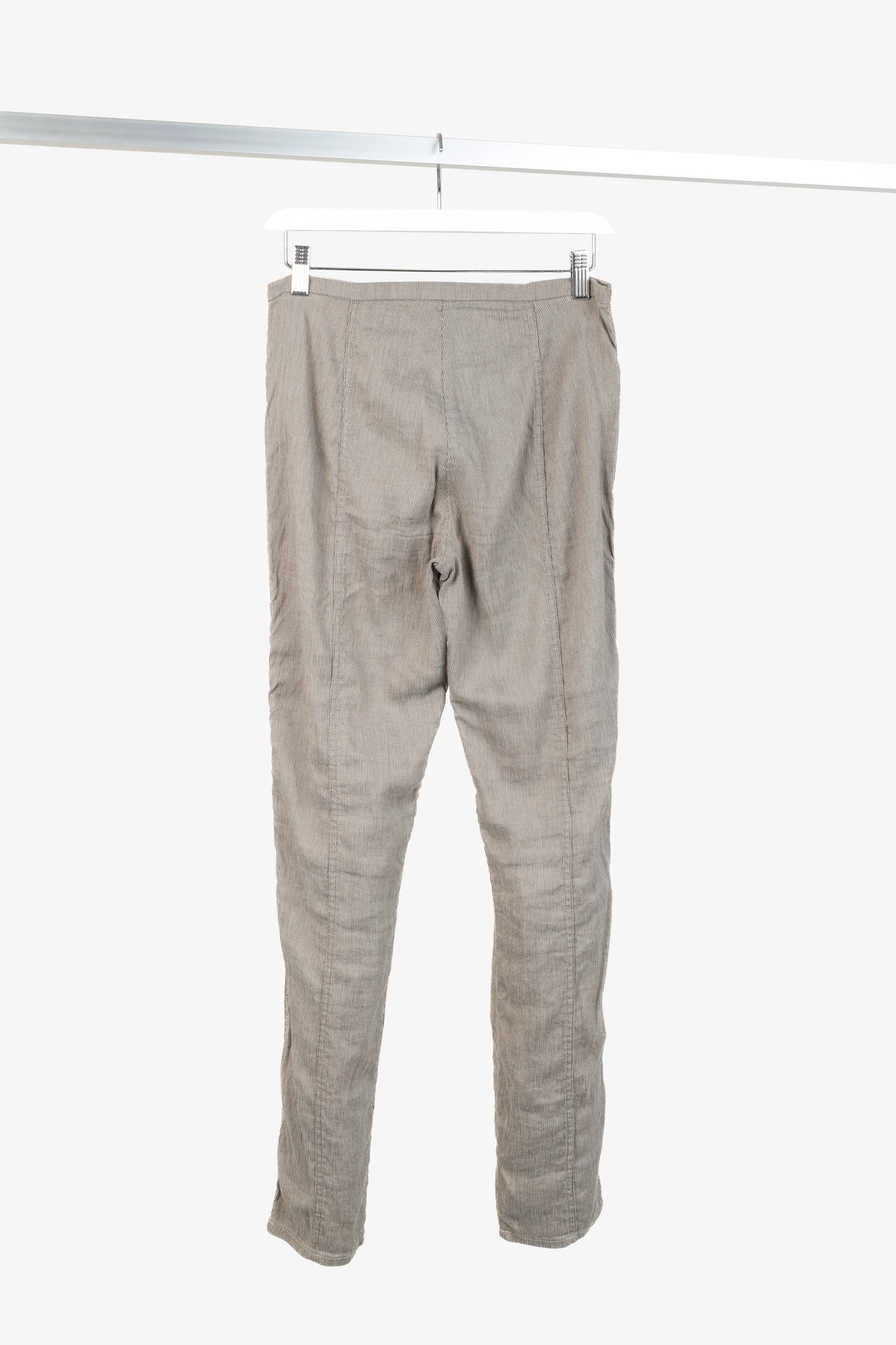 Annette Gortz SS/16 Eric Brown Linen-Blend Skinny Pants