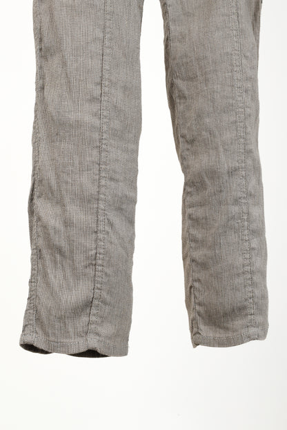 Annette Gortz SS/16 Eric Brown Linen-Blend Skinny Pants