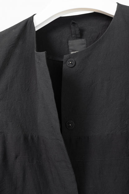 Annette Gortz SS/20 Evox Nero Cotton Snap-Off Jacket