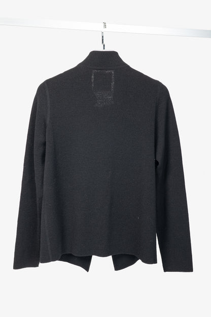 Annette Gortz AW09 Chita Black Wool-Blend Buttoned Jacket
