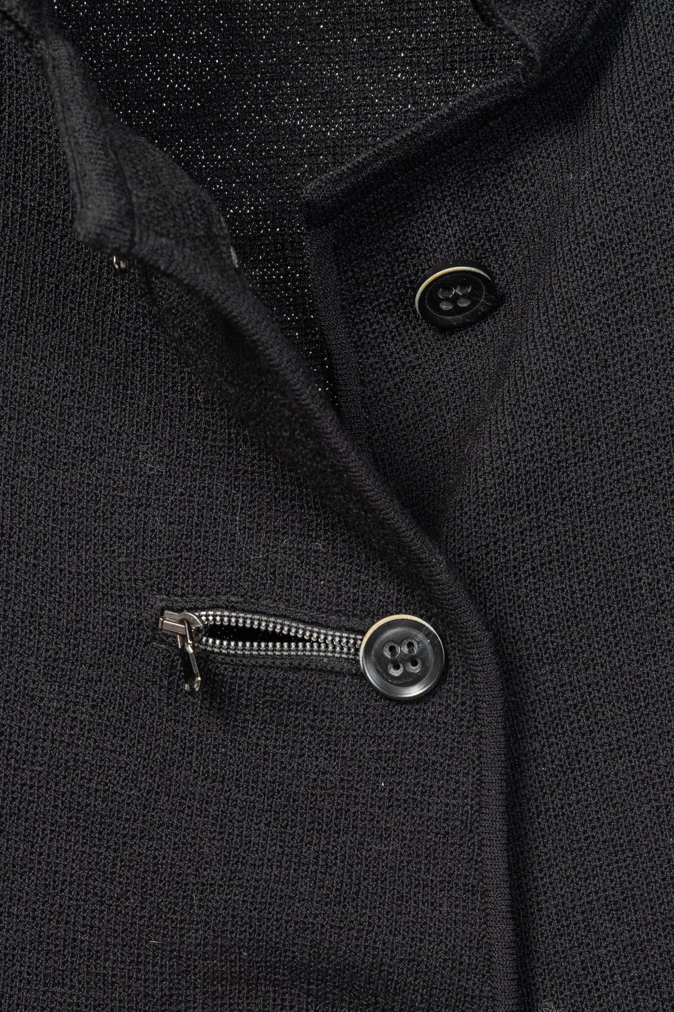 RJ By Ring Jacket Navy Cotton Seersucker Utility Jacket