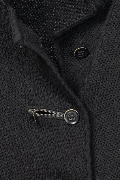 RJ By Ring Jacket Navy Cotton Seersucker Utility Jacket