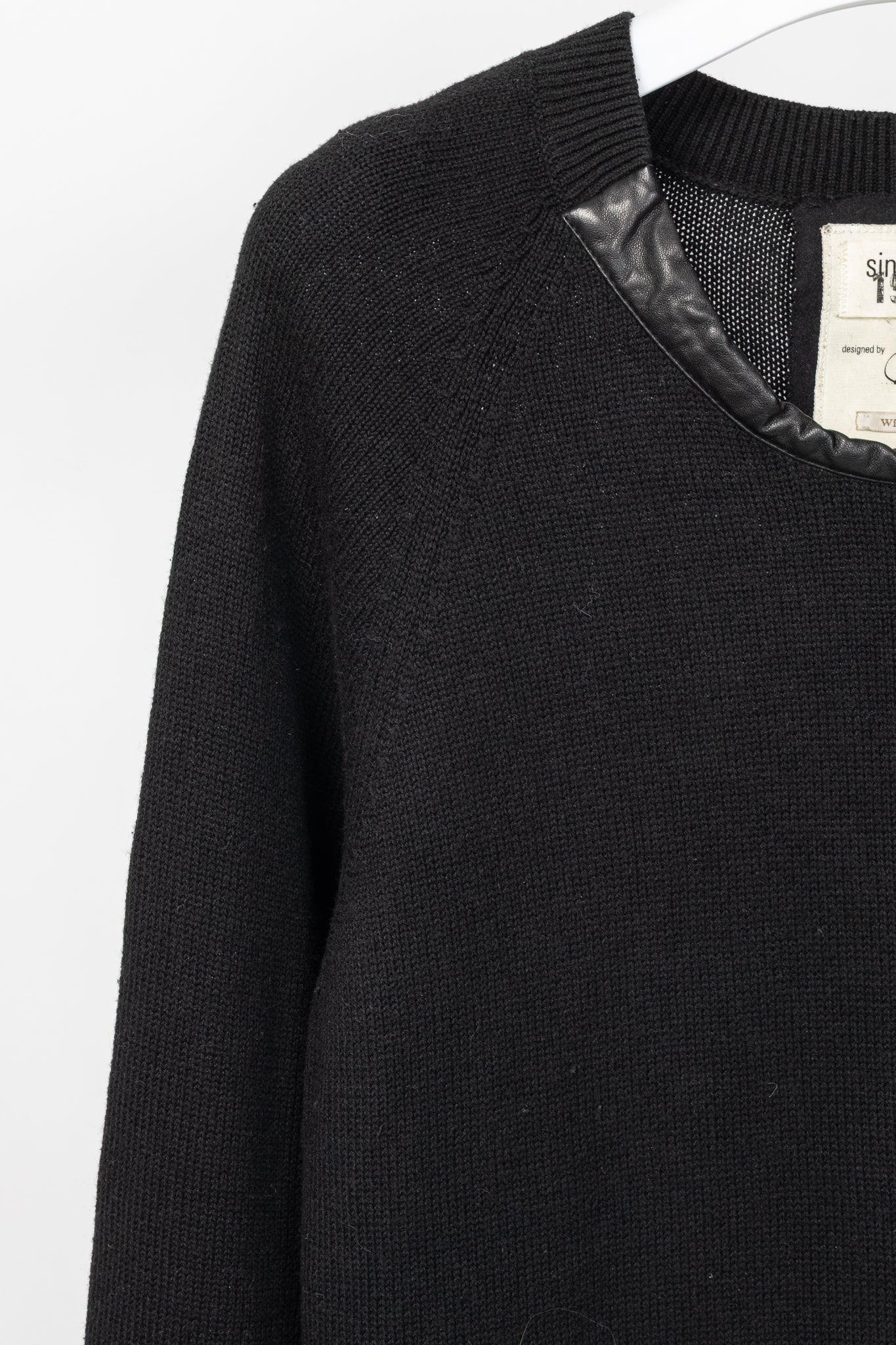 RJ By Ring Jacket Navy Cotton Seersucker Utility Jacket