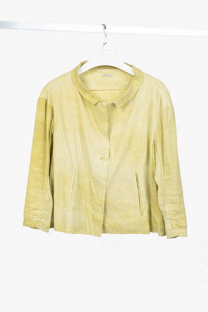 Annette Gortz SS/13 Kian Yellow Stretch-Linen Jacket