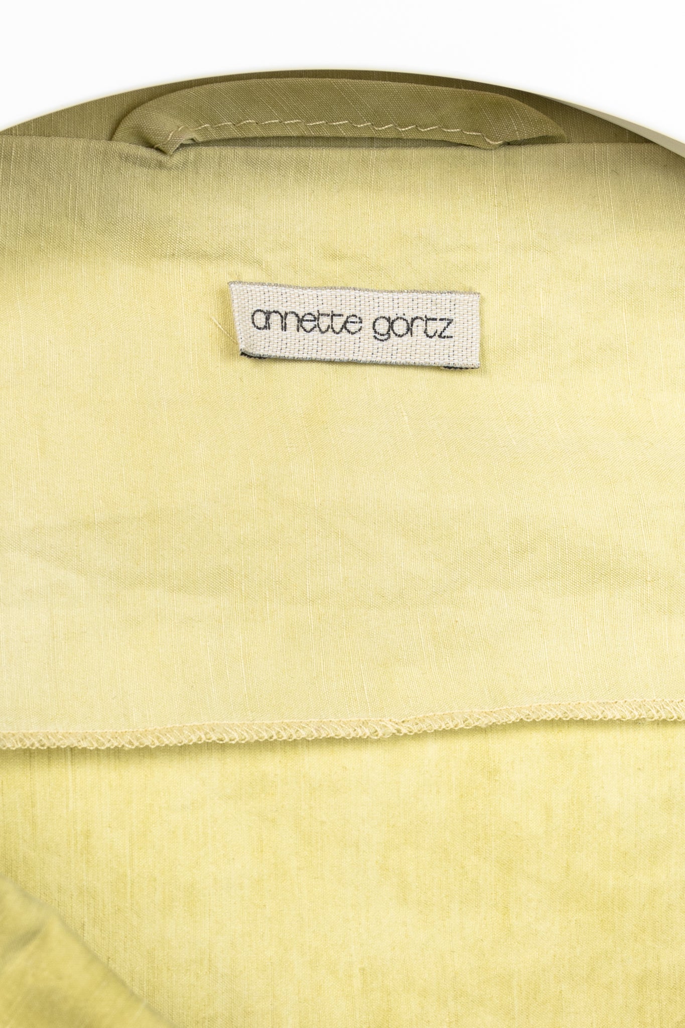 Annette Gortz SS/13 Kian Yellow Stretch-Linen Jacket