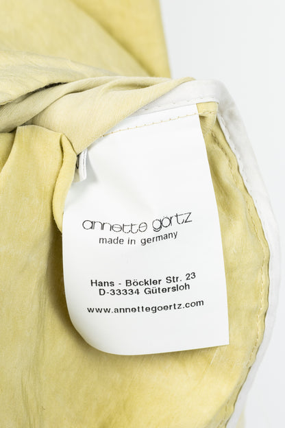 Annette Gortz SS/13 Kian Yellow Stretch-Linen Jacket