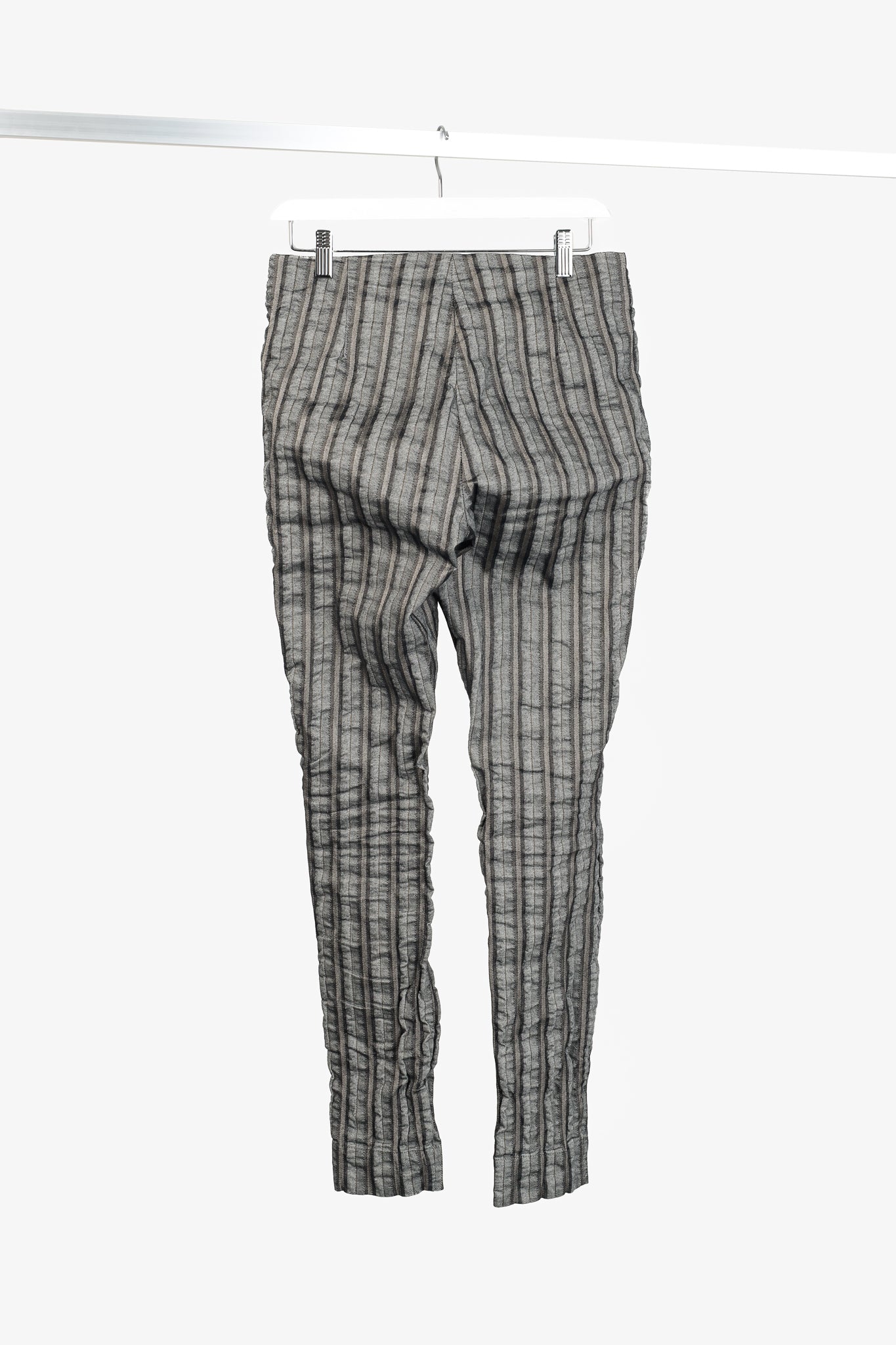 Annette Gortz AW/19 Willy Blent Stripe Skinny Trousers