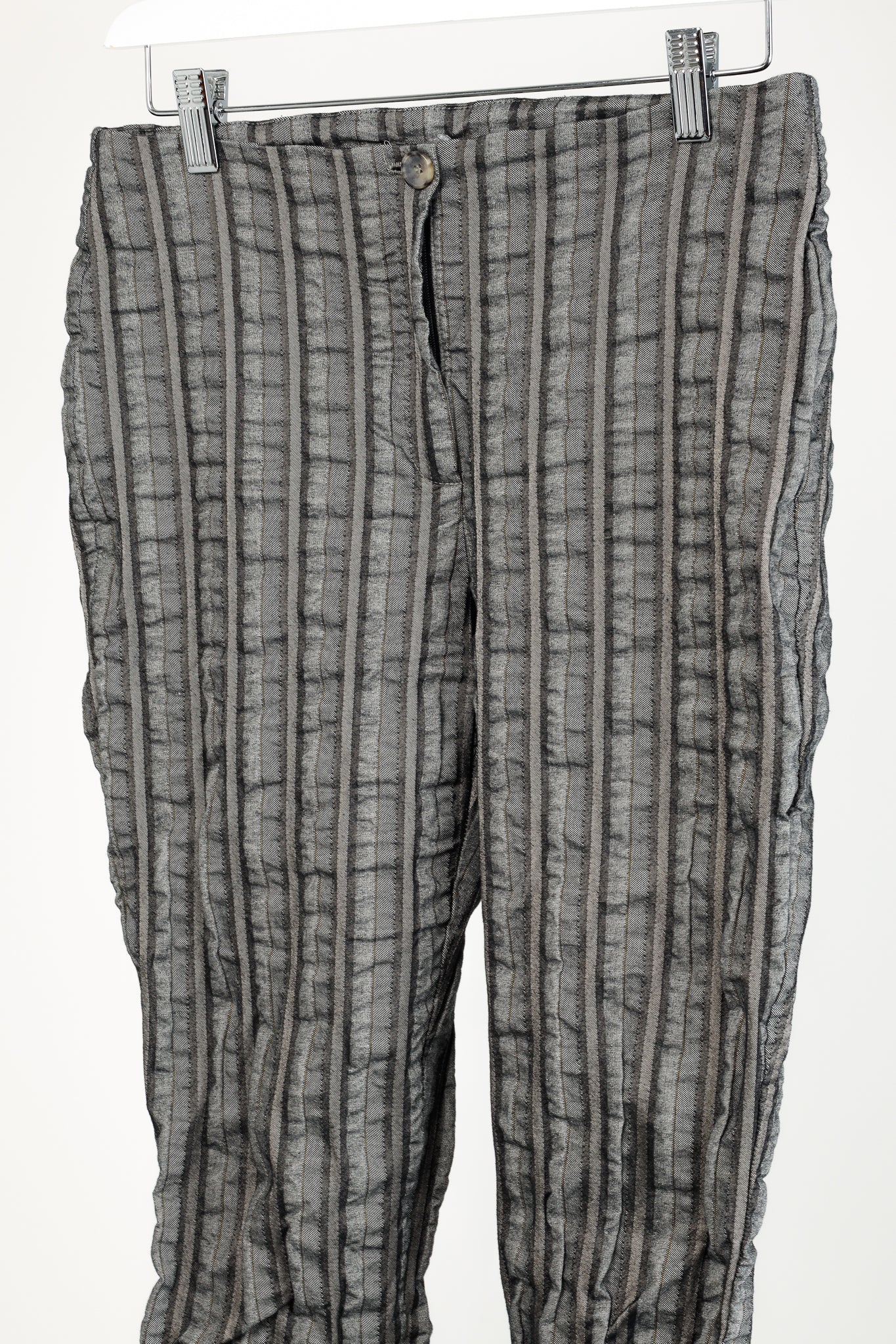 Annette Gortz AW/19 Willy Blent Stripe Skinny Trousers