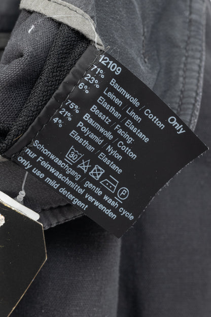 RJ By Ring Jacket Navy Cotton Seersucker Utility Jacket