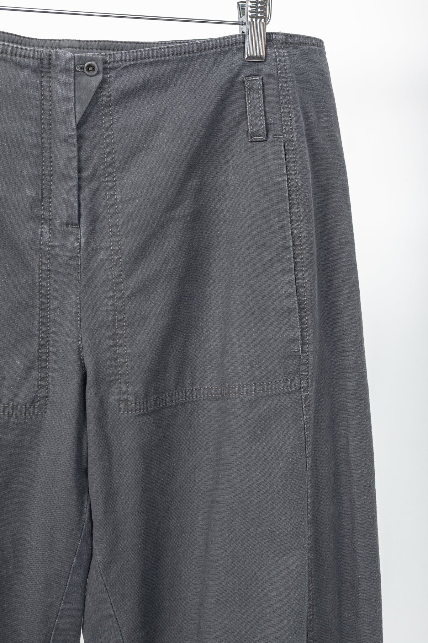 RJ By Ring Jacket Navy Cotton Seersucker Utility Jacket