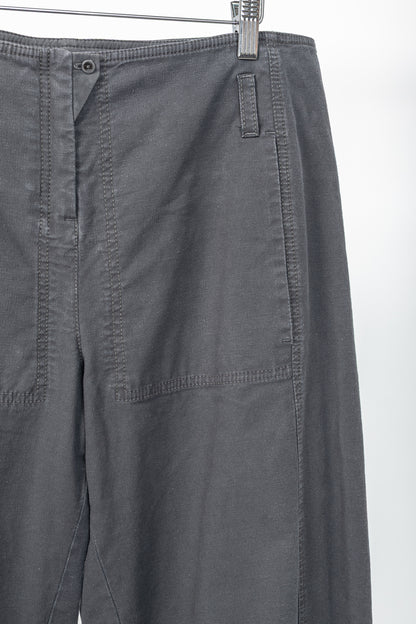 RJ By Ring Jacket Navy Cotton Seersucker Utility Jacket