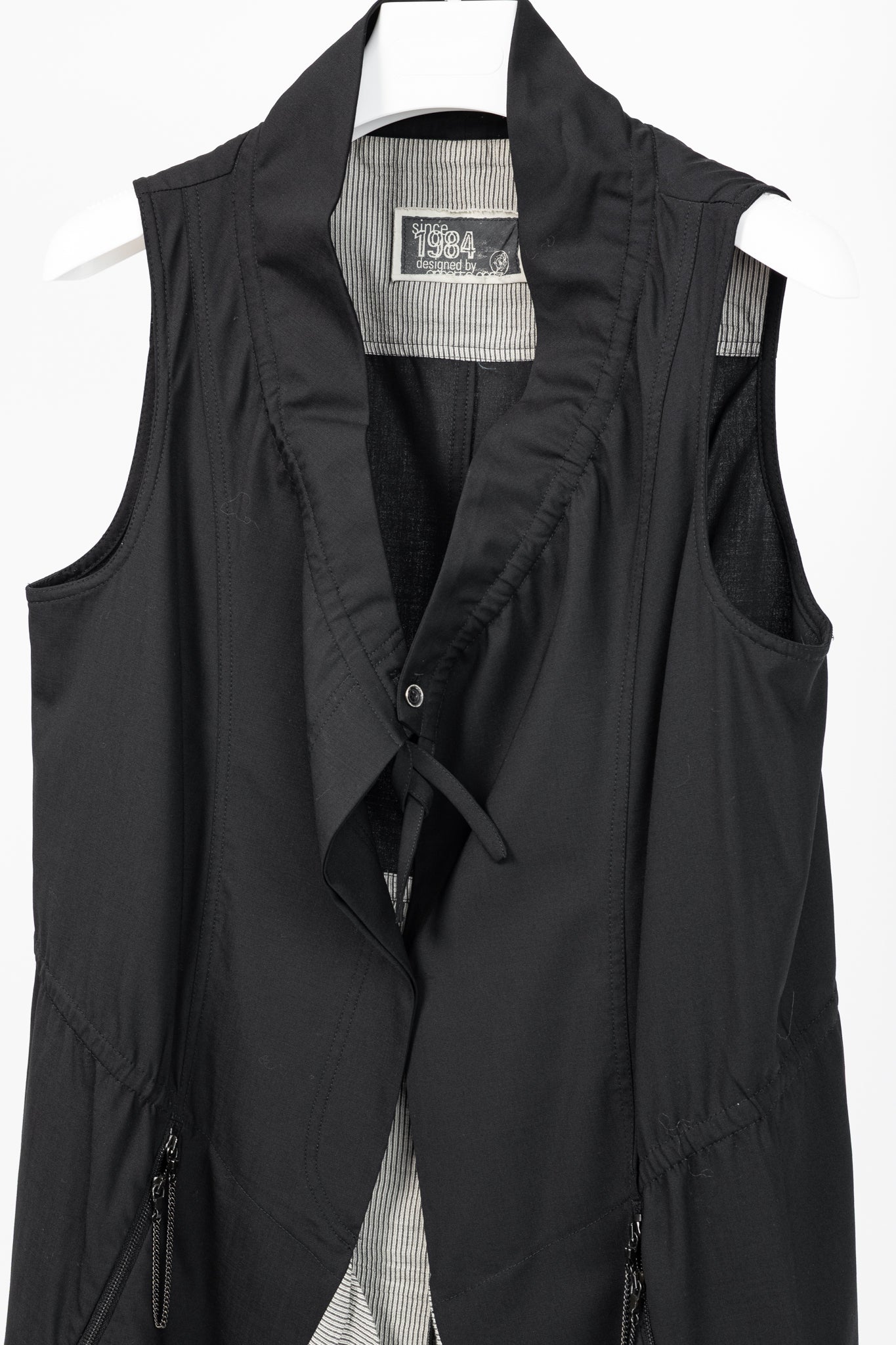 Annette Gortz SS/11 Tess Stretch-Wool Cinch Vest