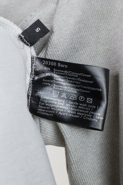 Annette Gortz Grey Combination Pullover Collar and Cuffs Shirt