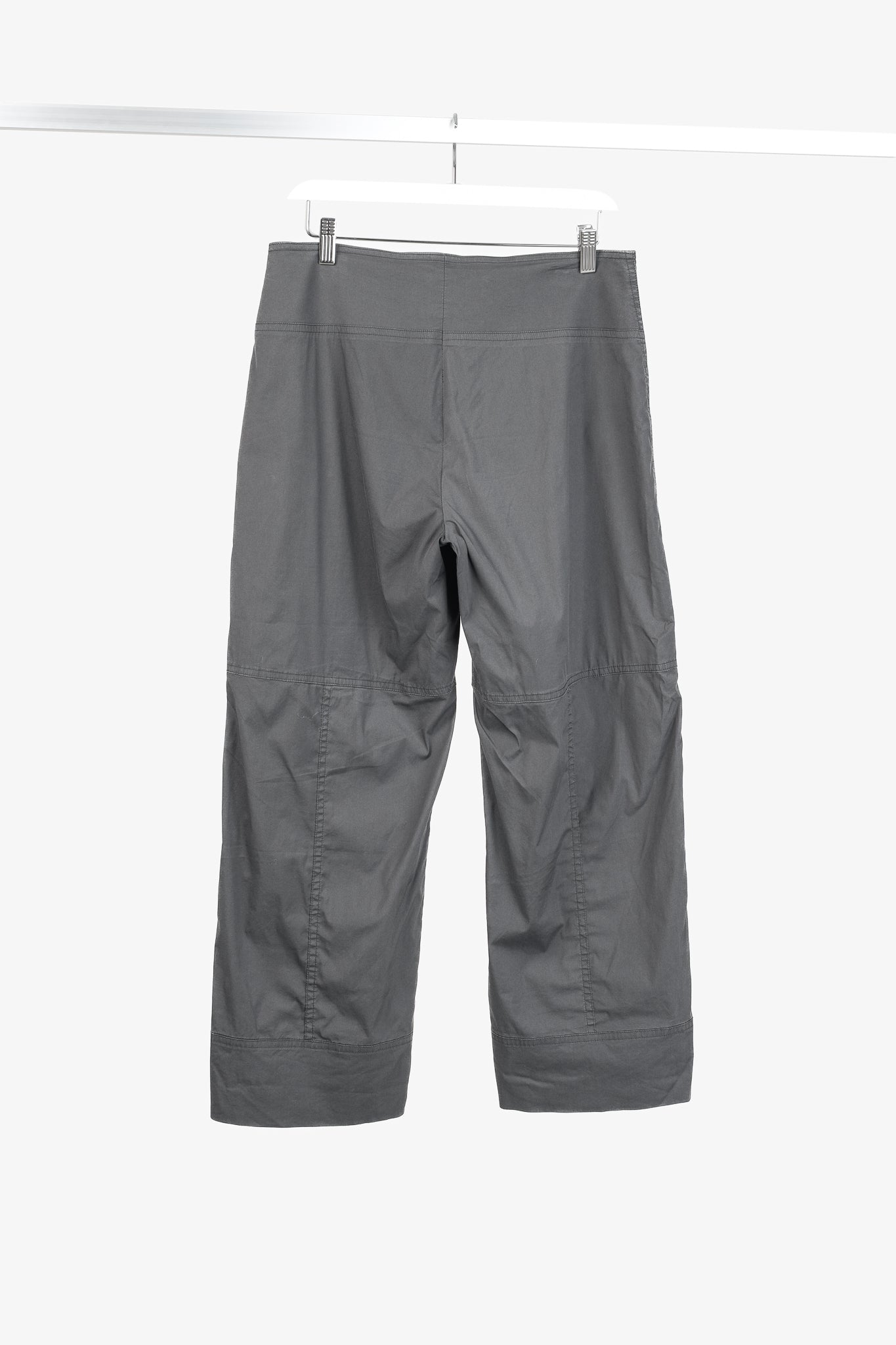 Annette Gortz SS/11 Mao Grey Cotton-Poplin Cropped Pants