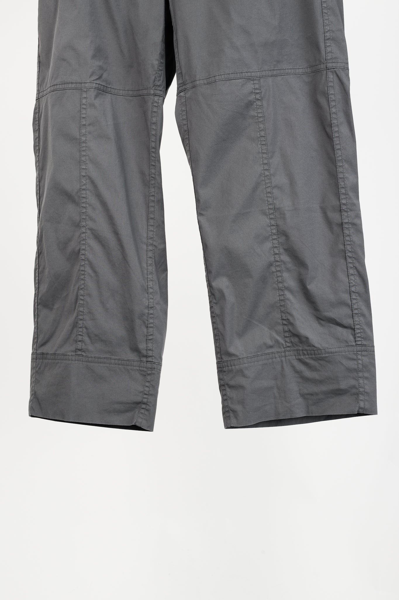 Annette Gortz SS/11 Mao Grey Cotton-Poplin Cropped Pants