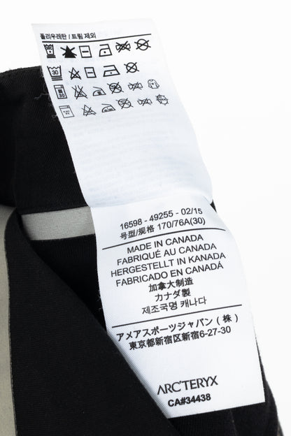 Arc'teryx Veilance Black Cotton & Wool-Flannel Slim Trousers