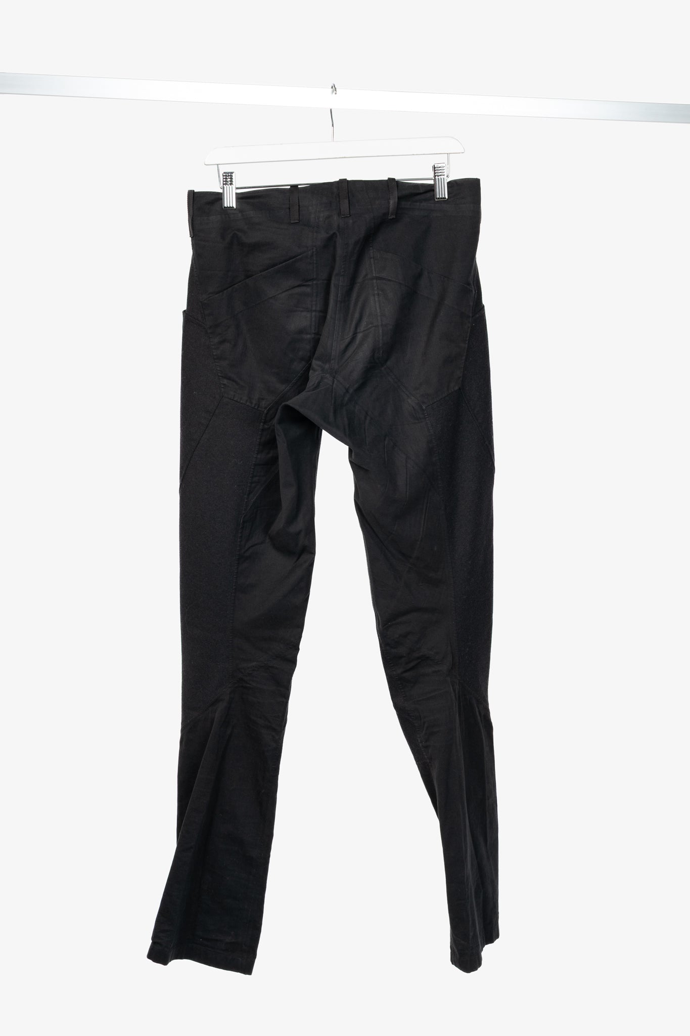 Arc'teryx Veilance Black Cotton & Wool-Flannel Slim Trousers