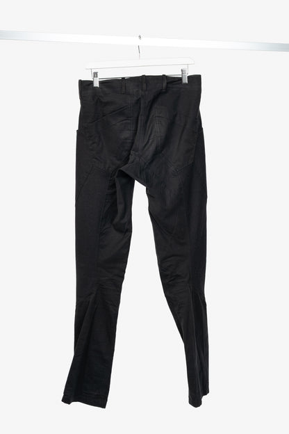 Arc'teryx Veilance Black Cotton & Wool-Flannel Slim Trousers