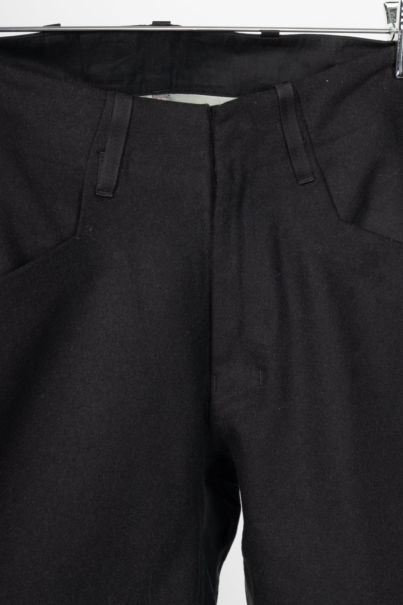 Arc'teryx Veilance Black Cotton & Wool-Flannel Slim Trousers