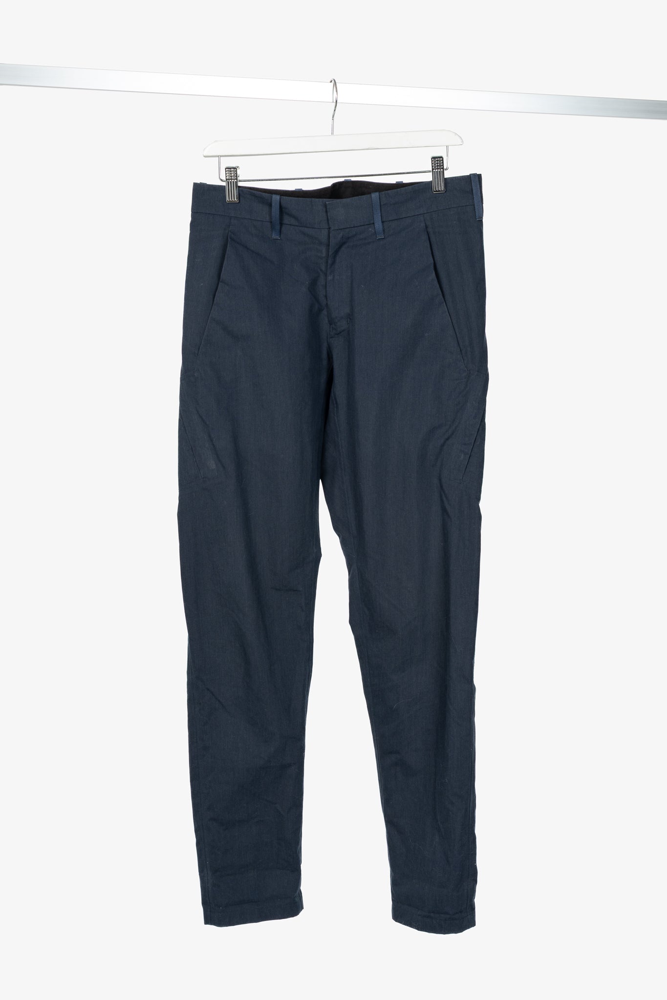Arc'teryx Veilance Align Navy Cotton & Nylon Slim Pants