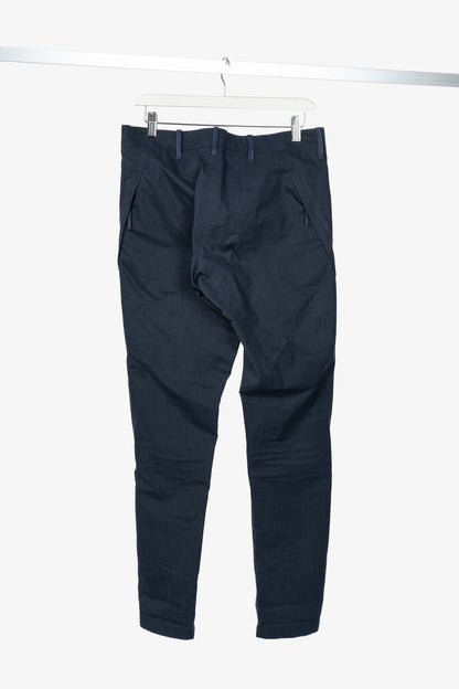 Arc'teryx Veilance Align Navy Cotton & Nylon Slim Pants