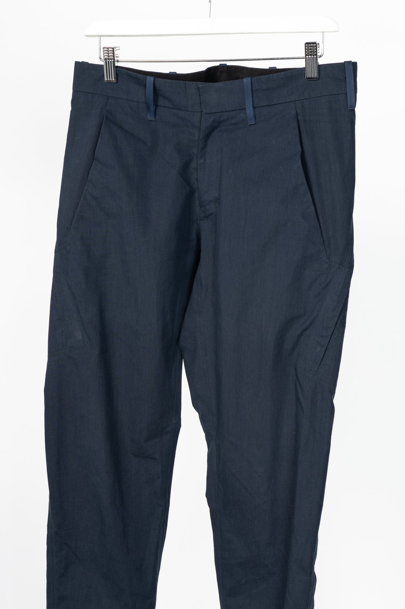 Arc'teryx Veilance Align Navy Cotton & Nylon Slim Pants