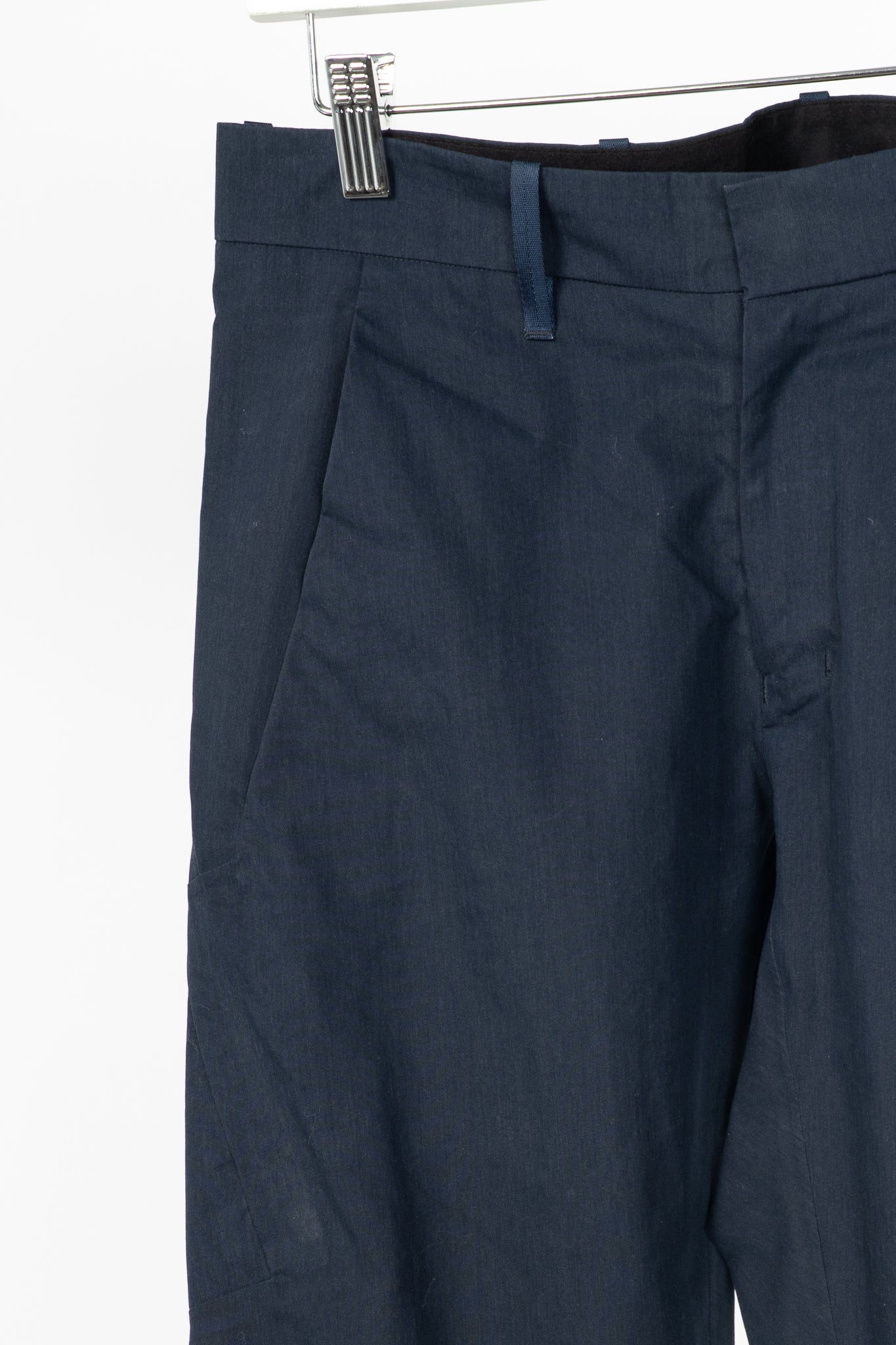 Arc'teryx Veilance Align Navy Cotton & Nylon Slim Pants