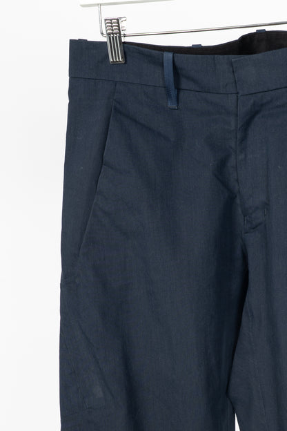 Arc'teryx Veilance Align Navy Cotton & Nylon Slim Pants