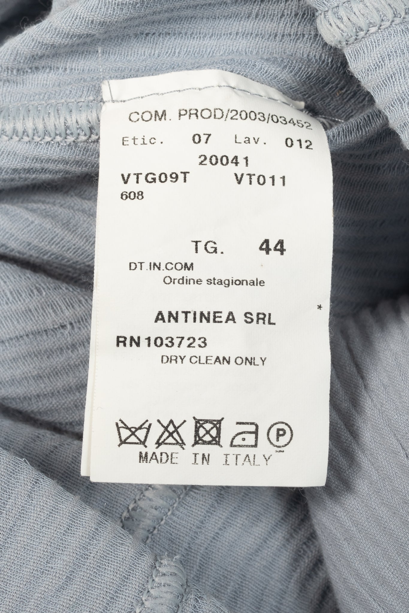 Armani Collezioni Bluish-Grey Cotton & Linen-Blend Textured Blazer