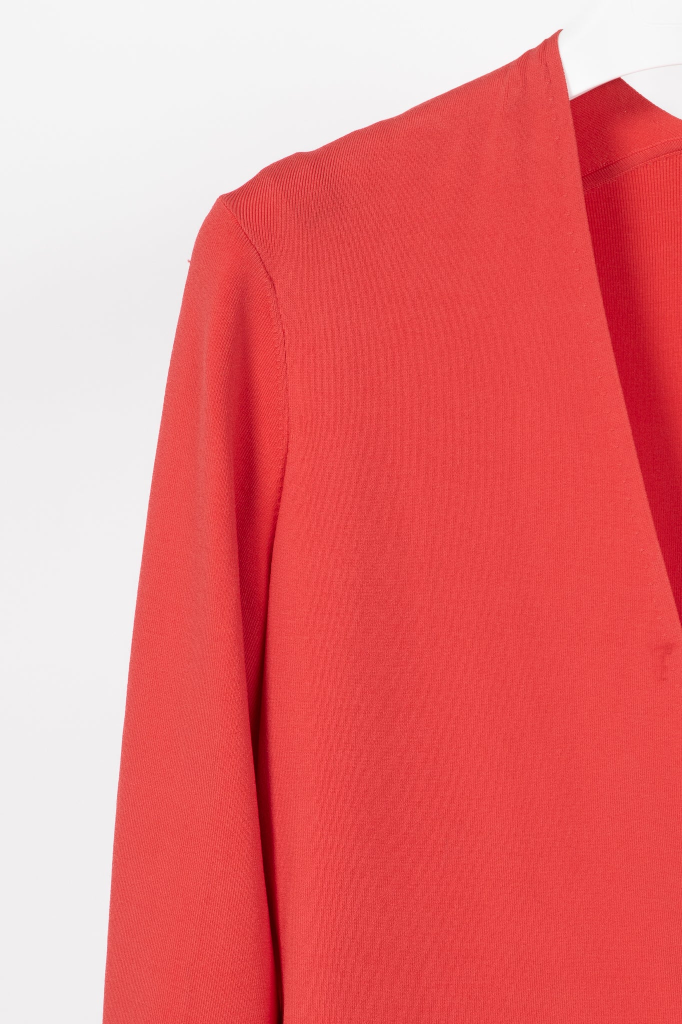 Emporio Armani Coral Knit Double-Breasted Snap Cardigan