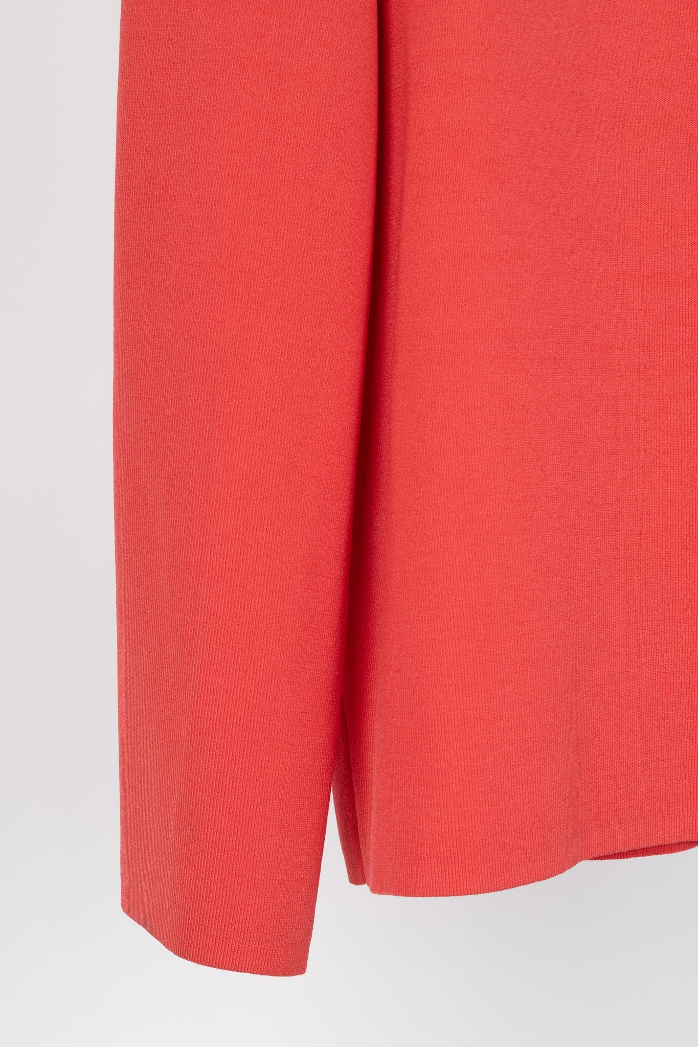 Emporio Armani Coral Knit Double-Breasted Snap Cardigan